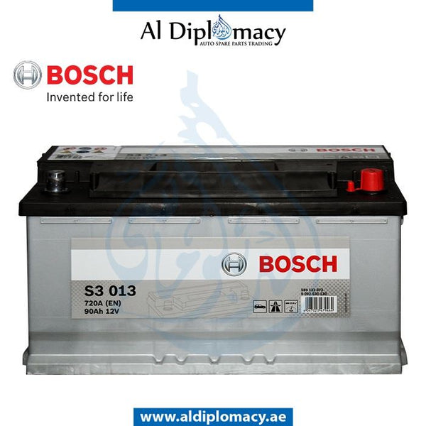 STARTER BATTERY S3 12V 90AH 720A for Mercedes-Benz models, Part Number BSH-0092S30180.